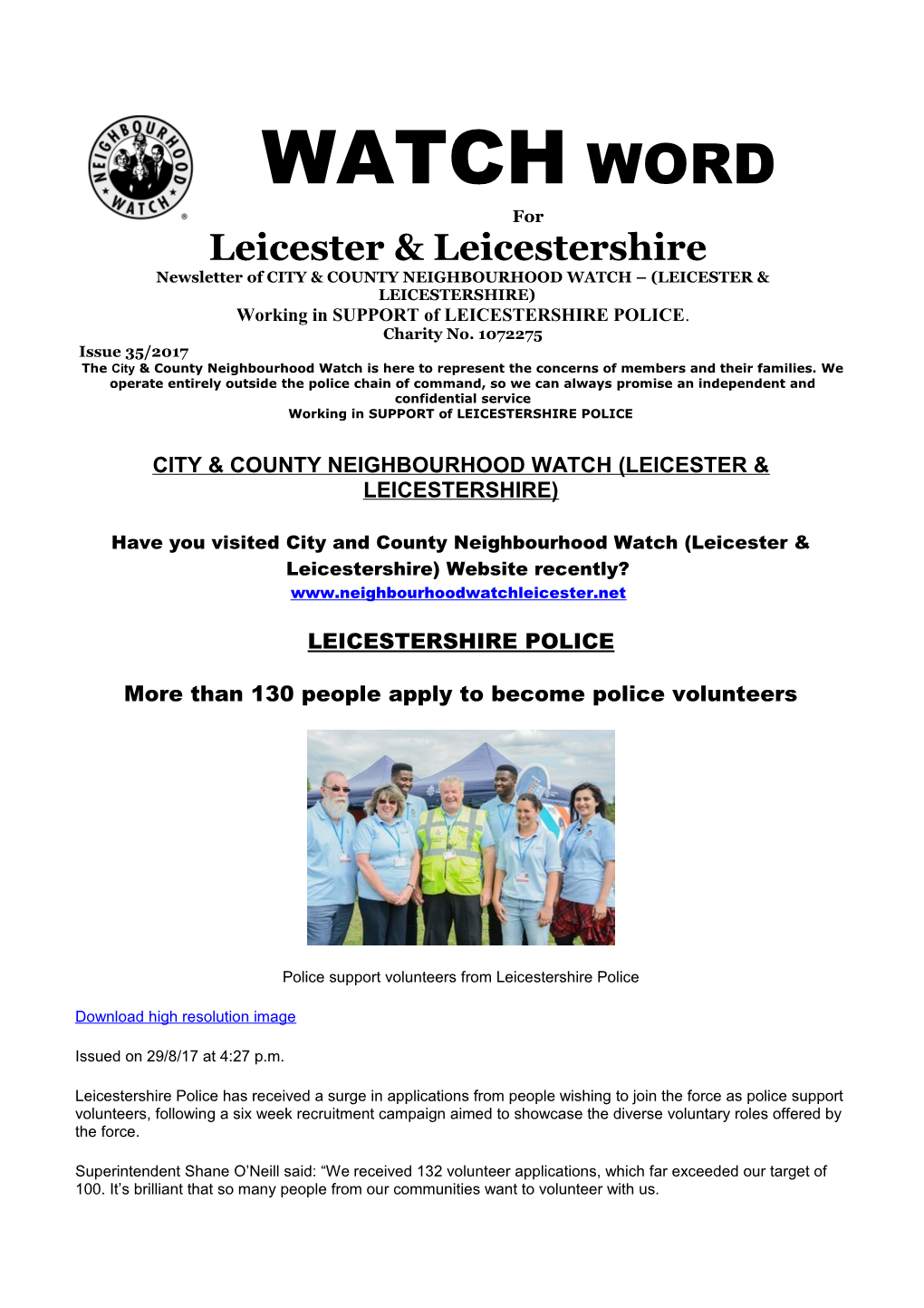 Leicester & Leicestershire s2