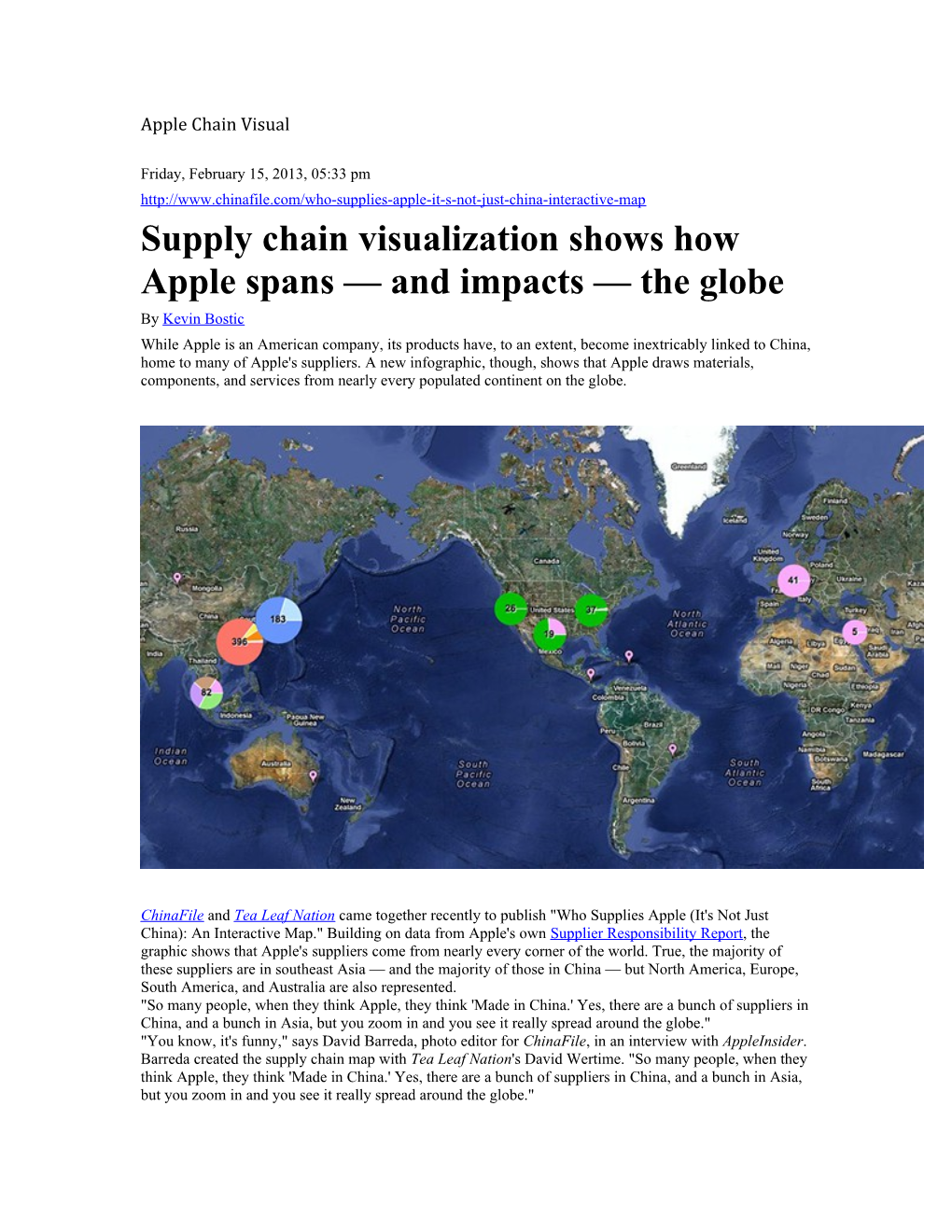 Supply Chain Visualization Shows How Apple Spans and Impacts the Globe