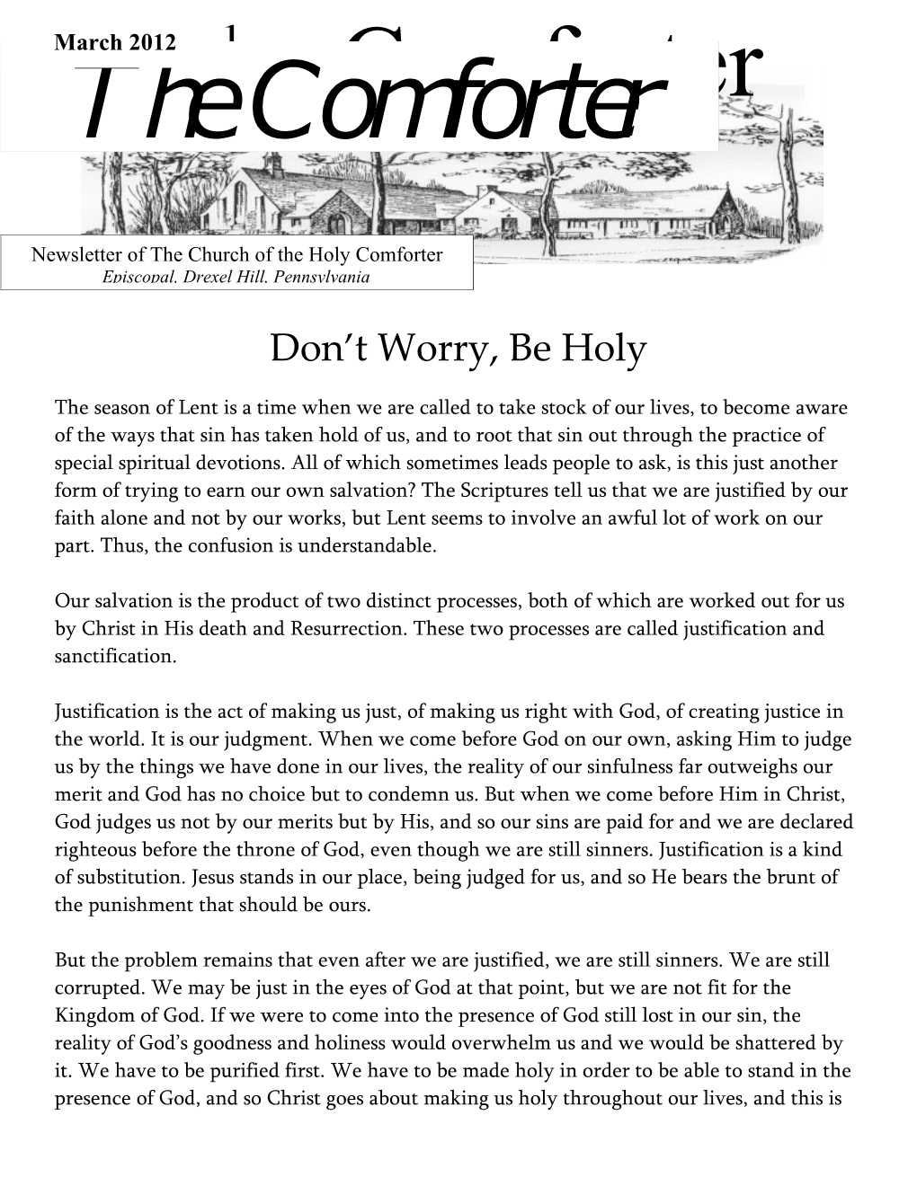 Don T Worry, Be Holy