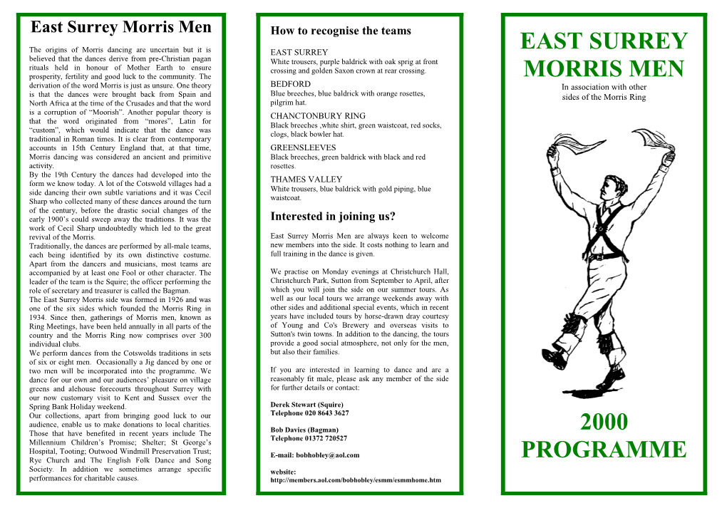 East Surrey Morris Men