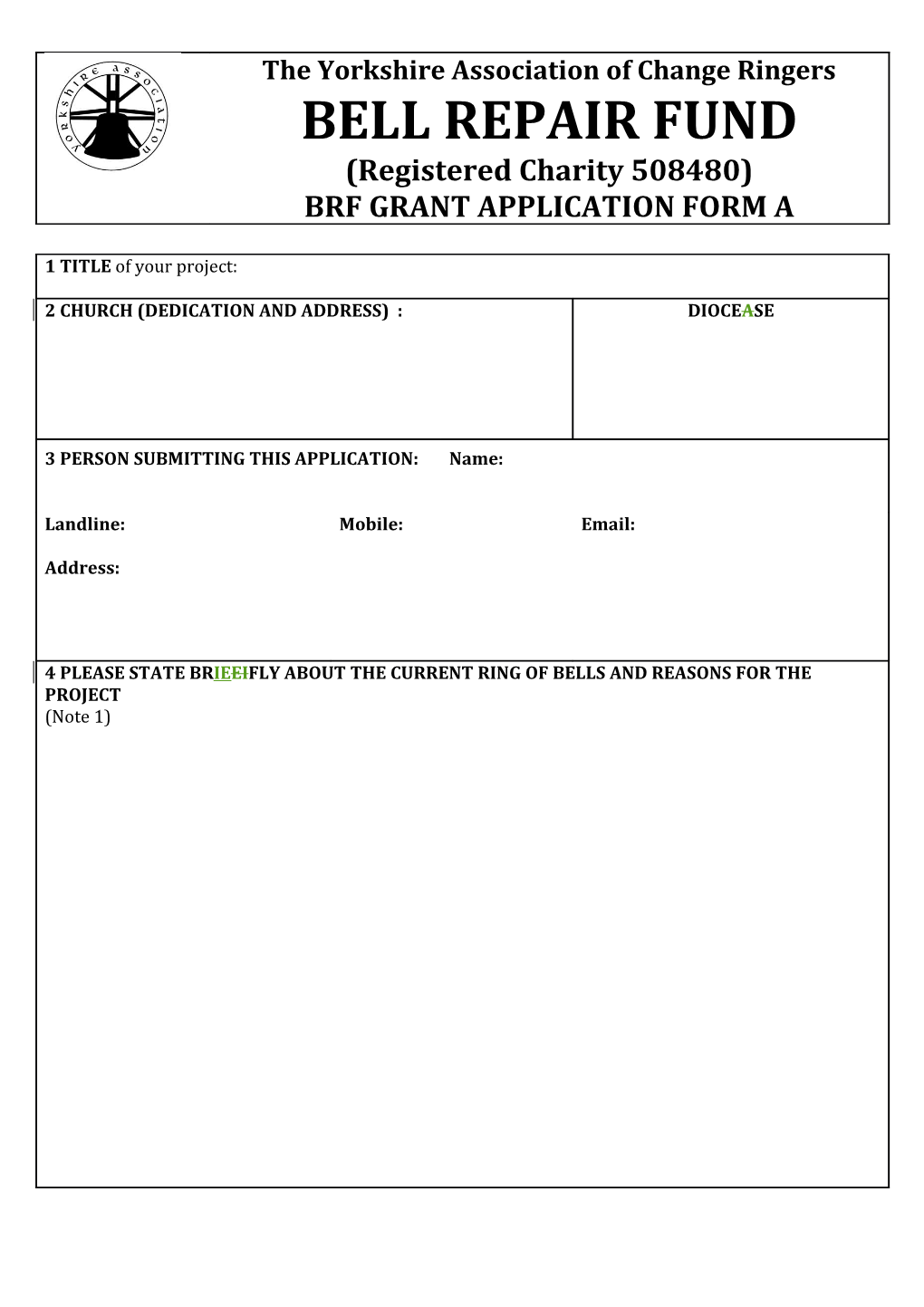 YACR EC Grant Application Form 151012