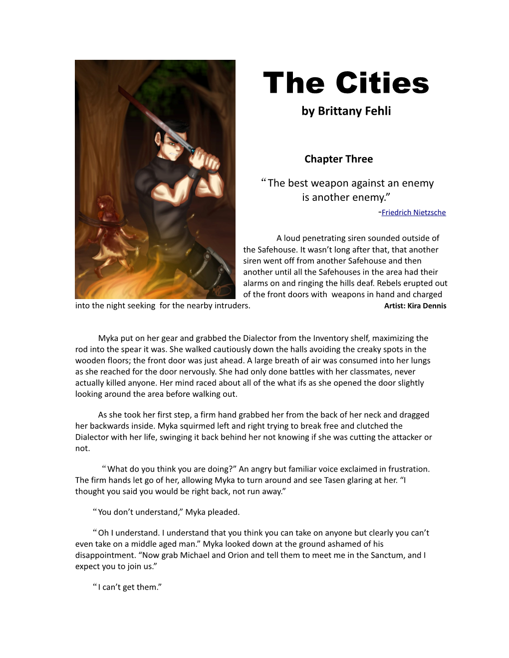 The Cities by Brittany Fehli