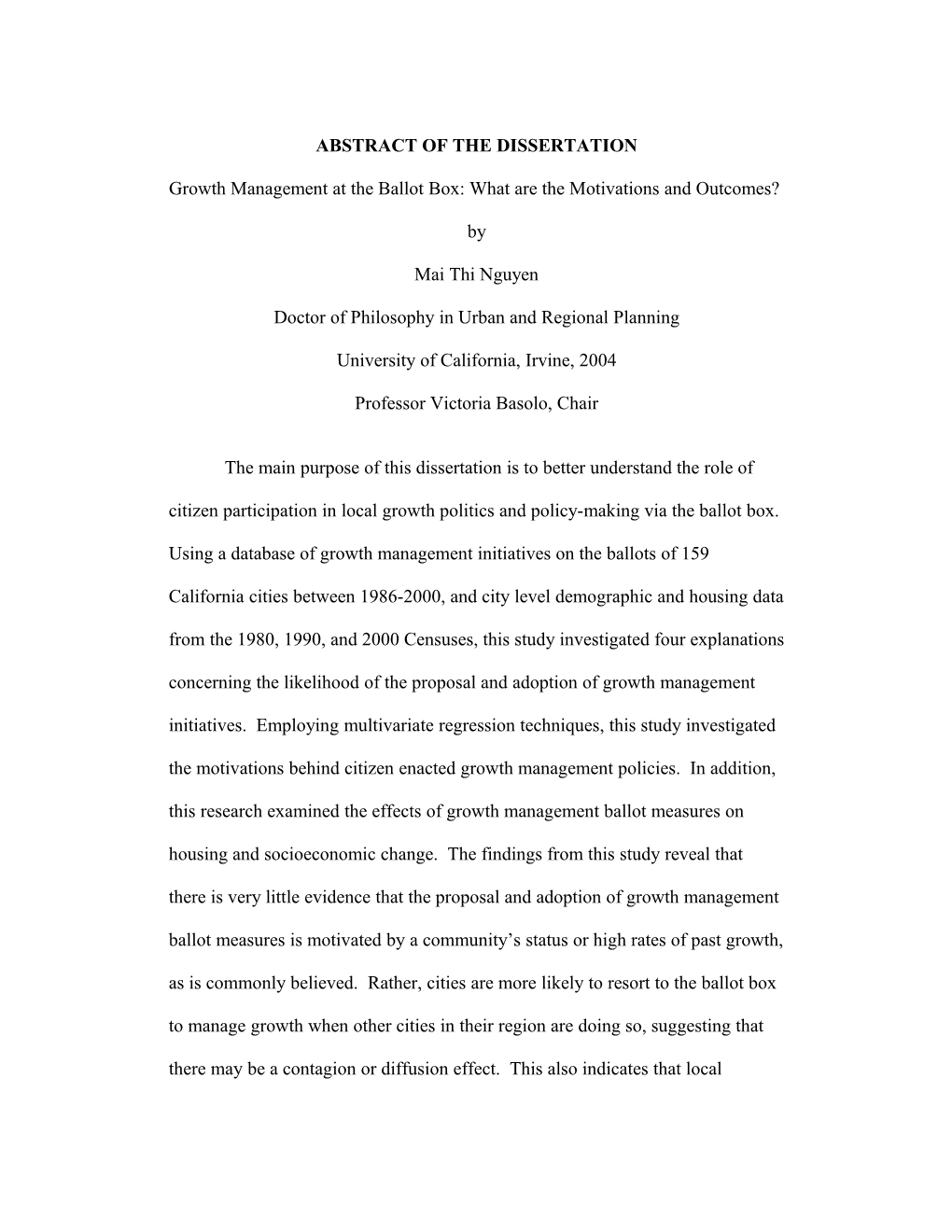 Abstract of the Dissertation s4