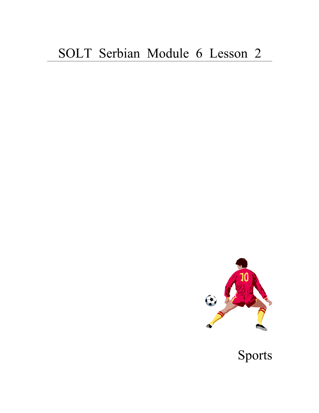 BMLC Serbian Module 6 Lesson 2