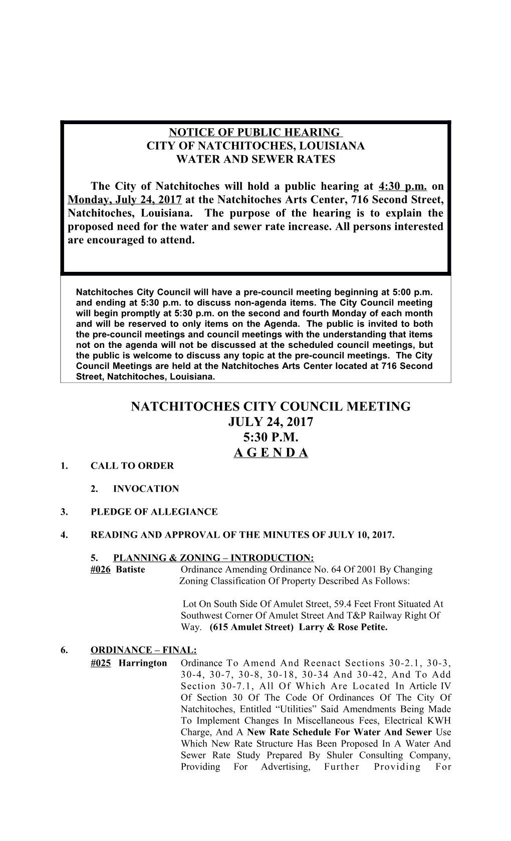 Notice of Public Hearing s8