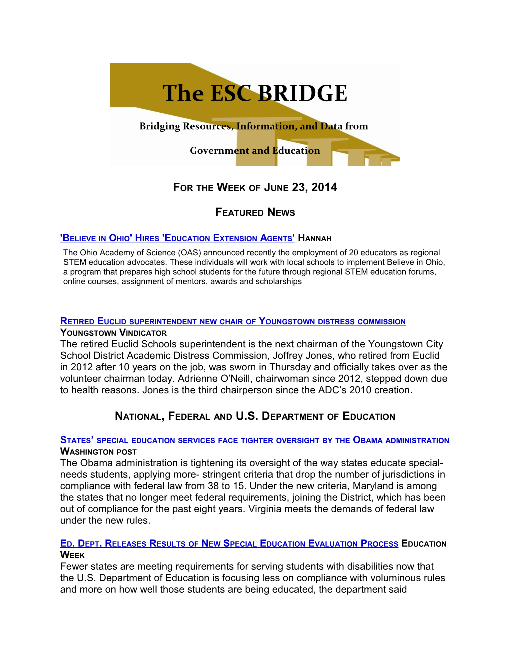 Bridging Resources, Information, and Data From s7