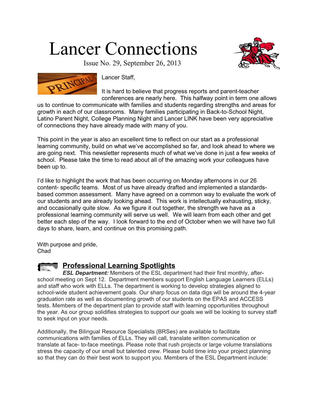 Lancer Connections s1