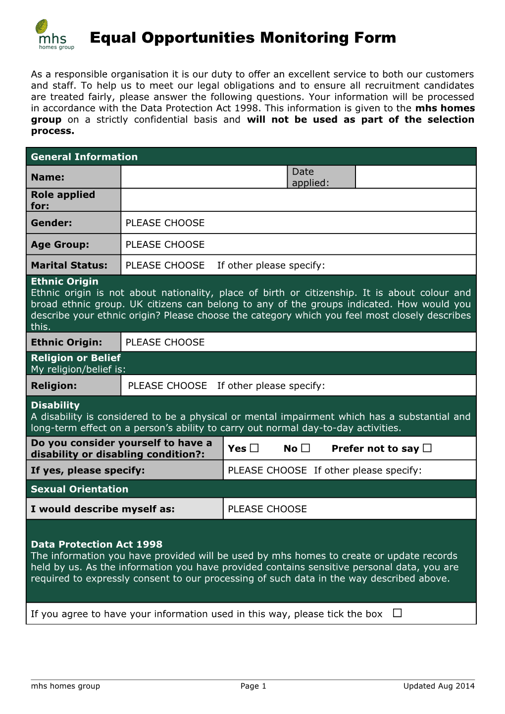 Car Loan Application Form and Agreement