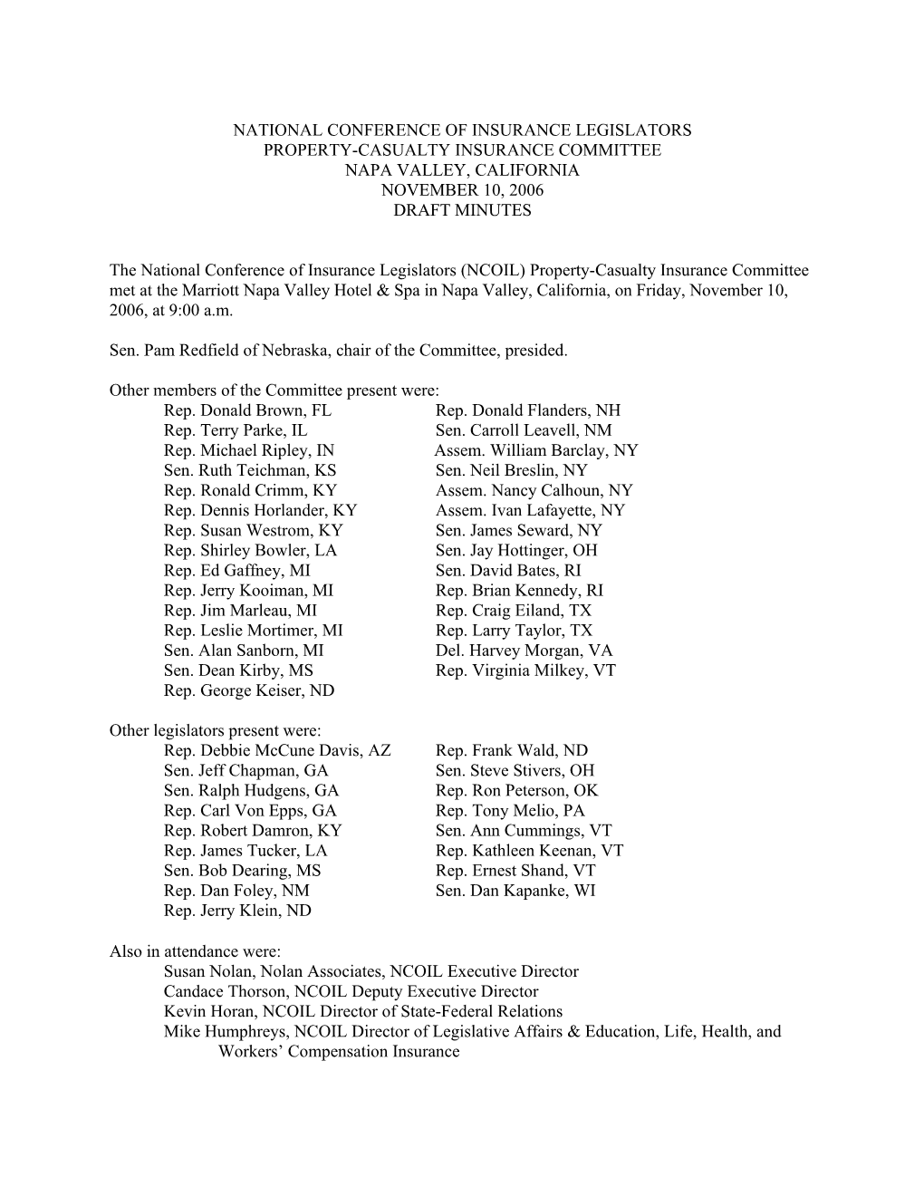 National Conference of Insurance Legislators s7