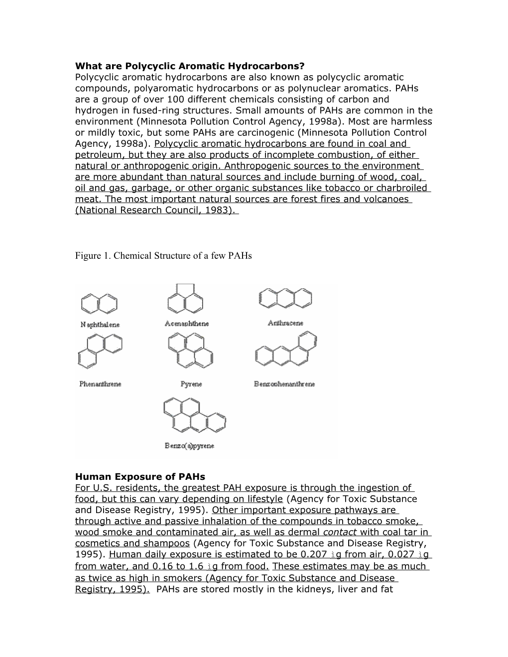 What Are Polycyclic Aromatic Hydrocarbons
