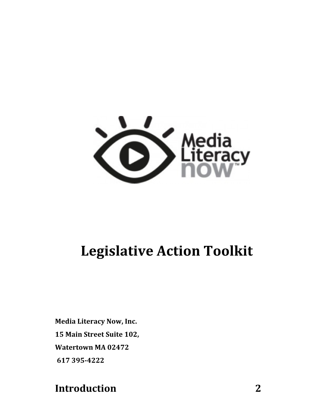 Media Literacy Now, Inc