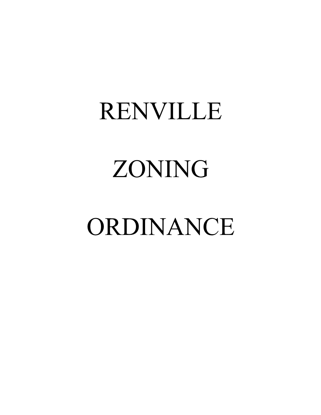 Article I, ZONING DISTRICTS and OFFICIAL ZONING MAP