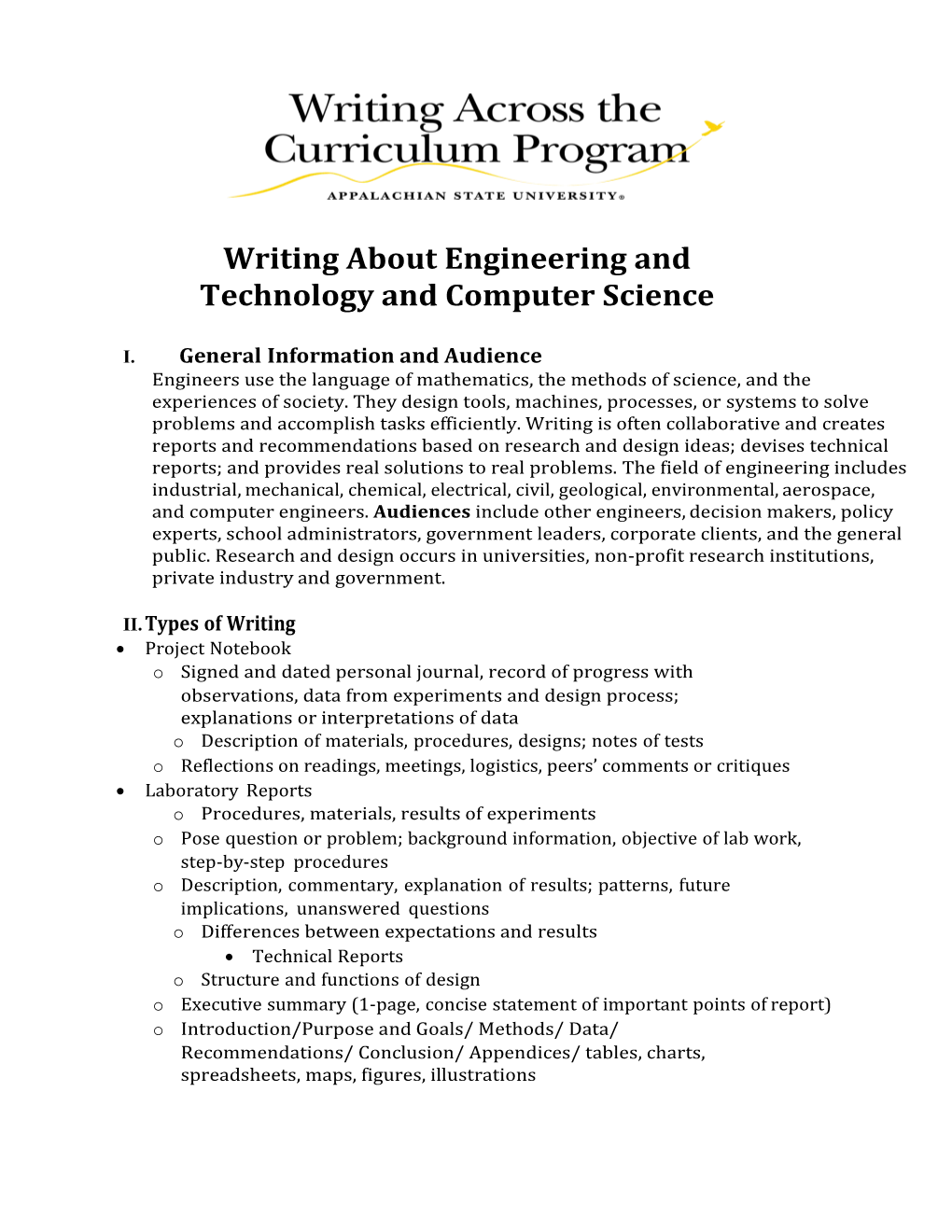 Writingaboutengineeringandtechnology and Computerscience