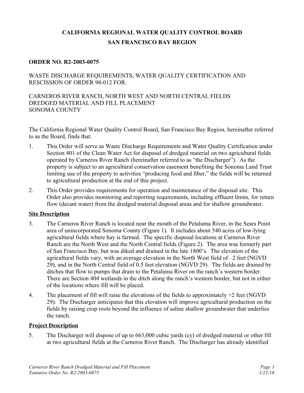 California Regional Water Quality Control Board s5