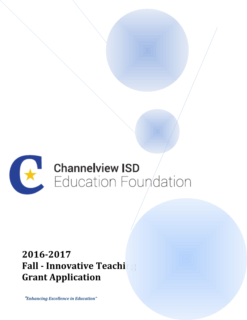 2016-2017 Innovative Teaching Grant Application