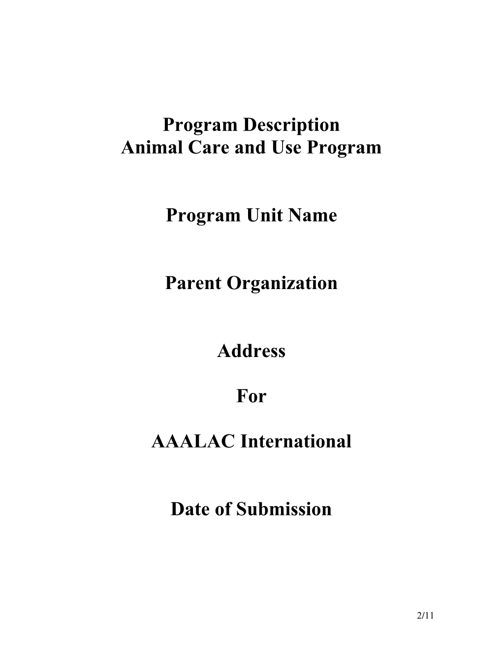 Animal Care and Use Program s1