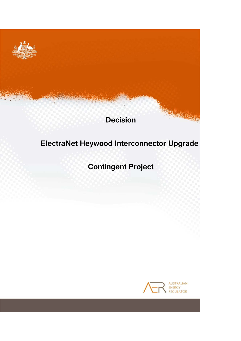 Electranet Heywood Interconnector Upgrade