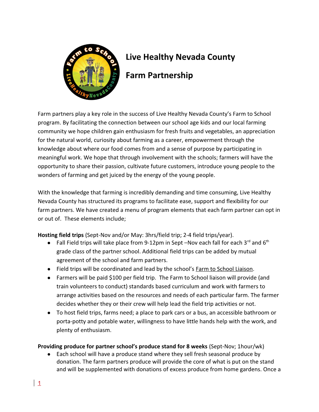 Live Healthy Nevada County