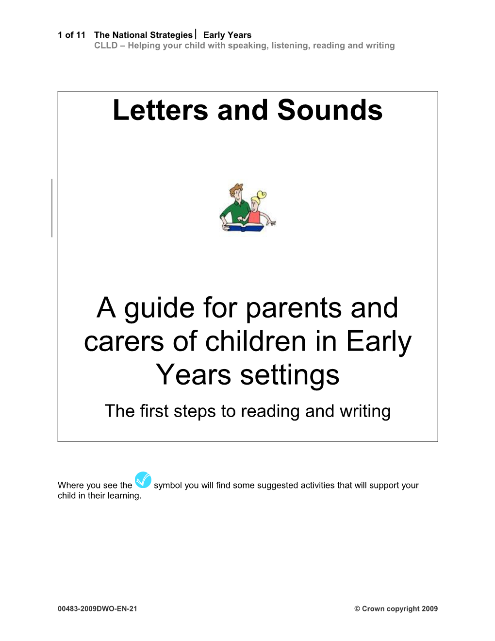 CLLD Helping Your Child with Speaking, Listening, Reading and Writing