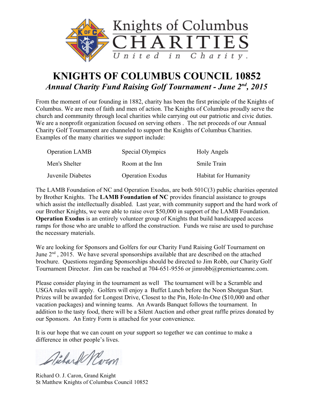 Knights of Columbus Council 10852