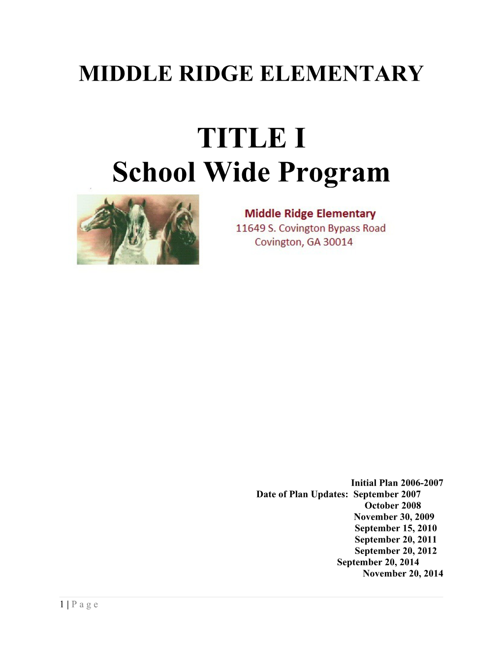 Middle Ridge Elementary
