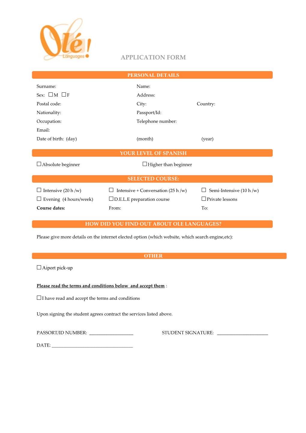 Application Form s39