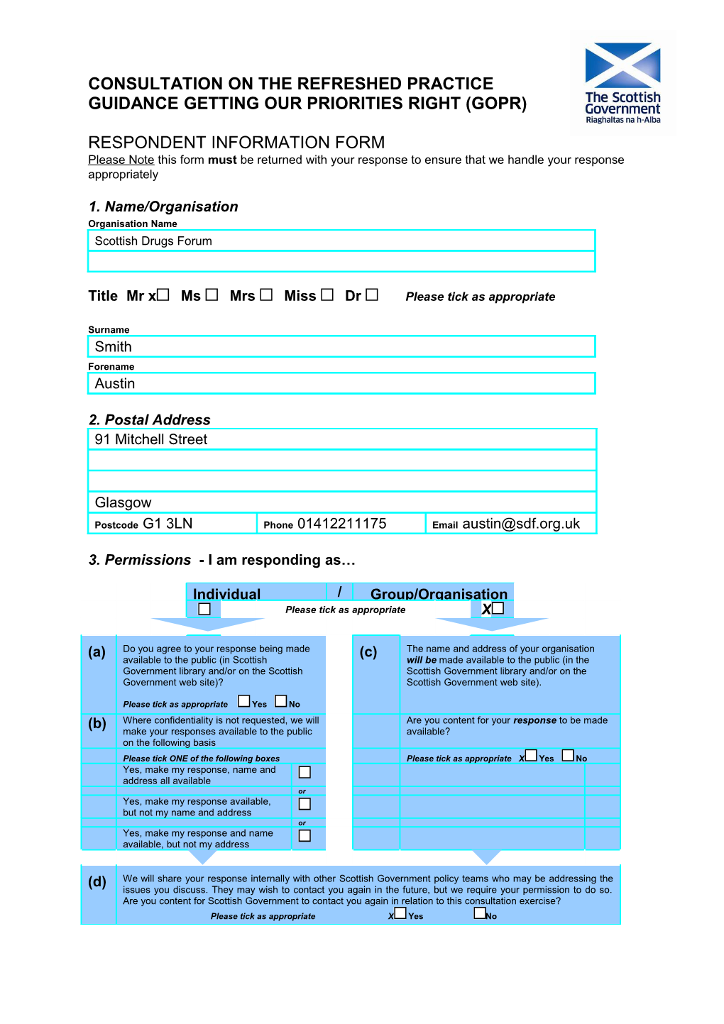 Respondent Information Form (RIF) s2