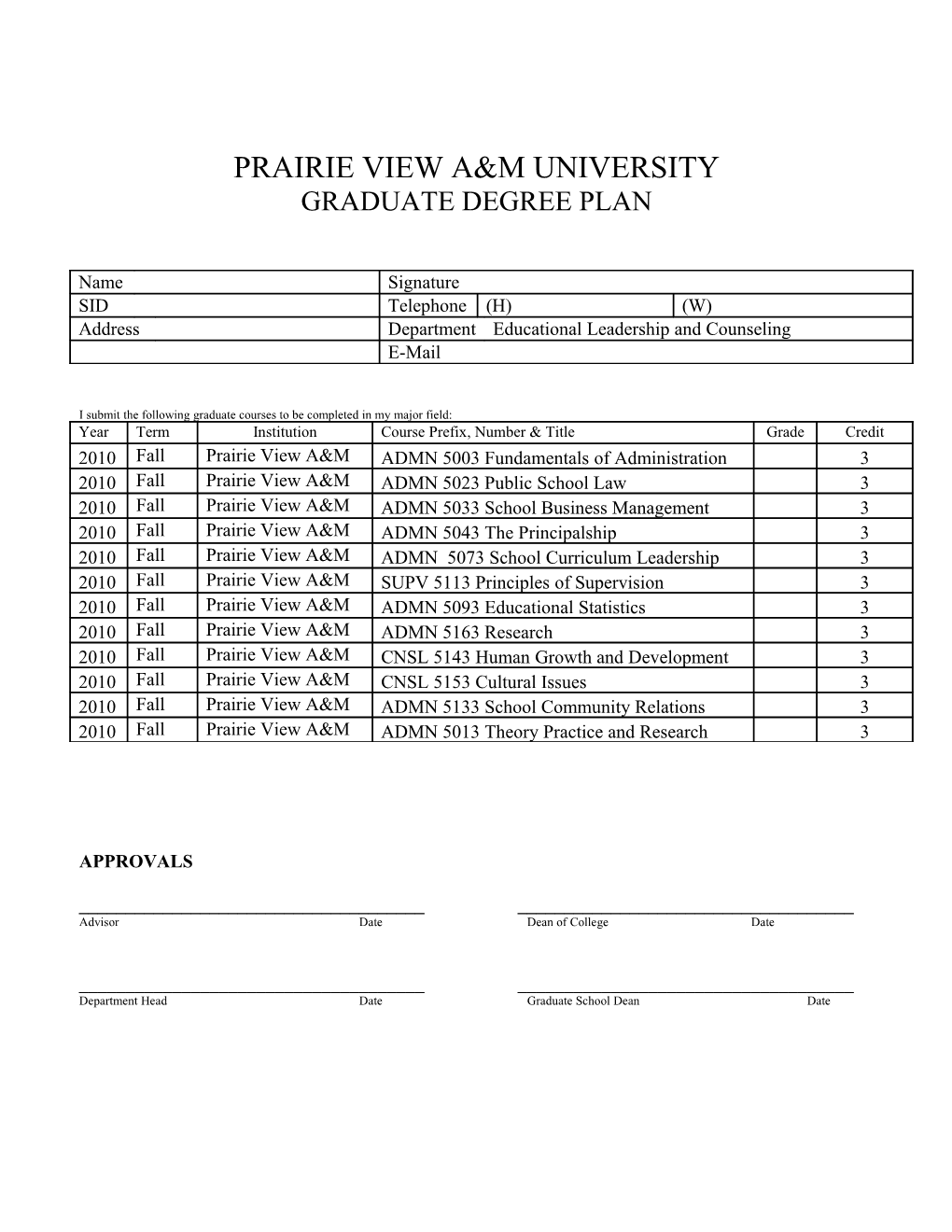 Prairie View A&M University s1