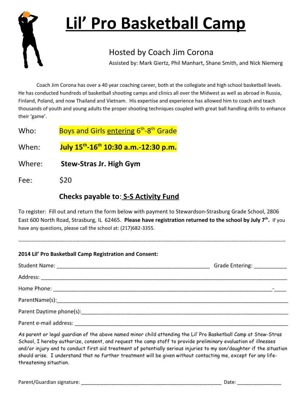 Lil Pro Basketball Camp