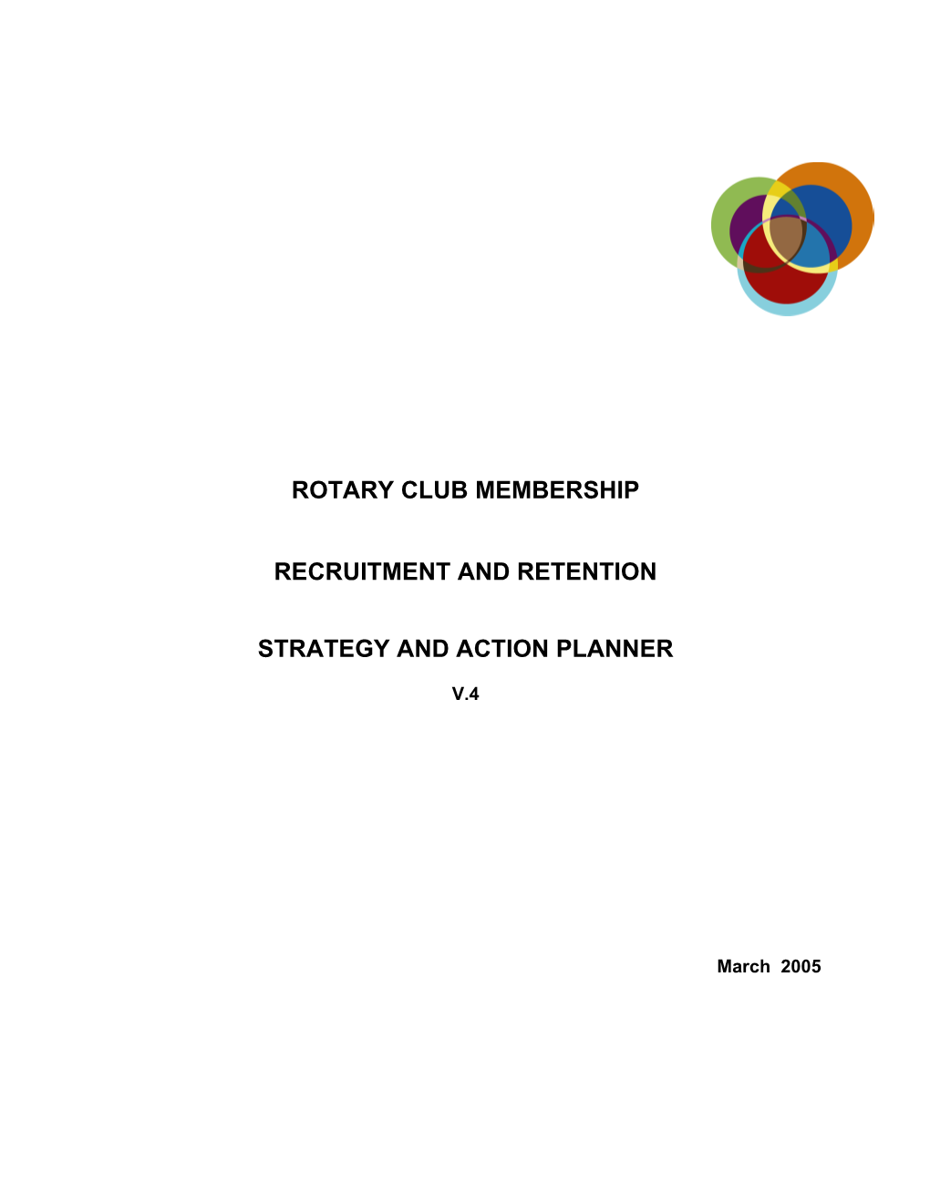 Membership Recruitment and Retention Plan