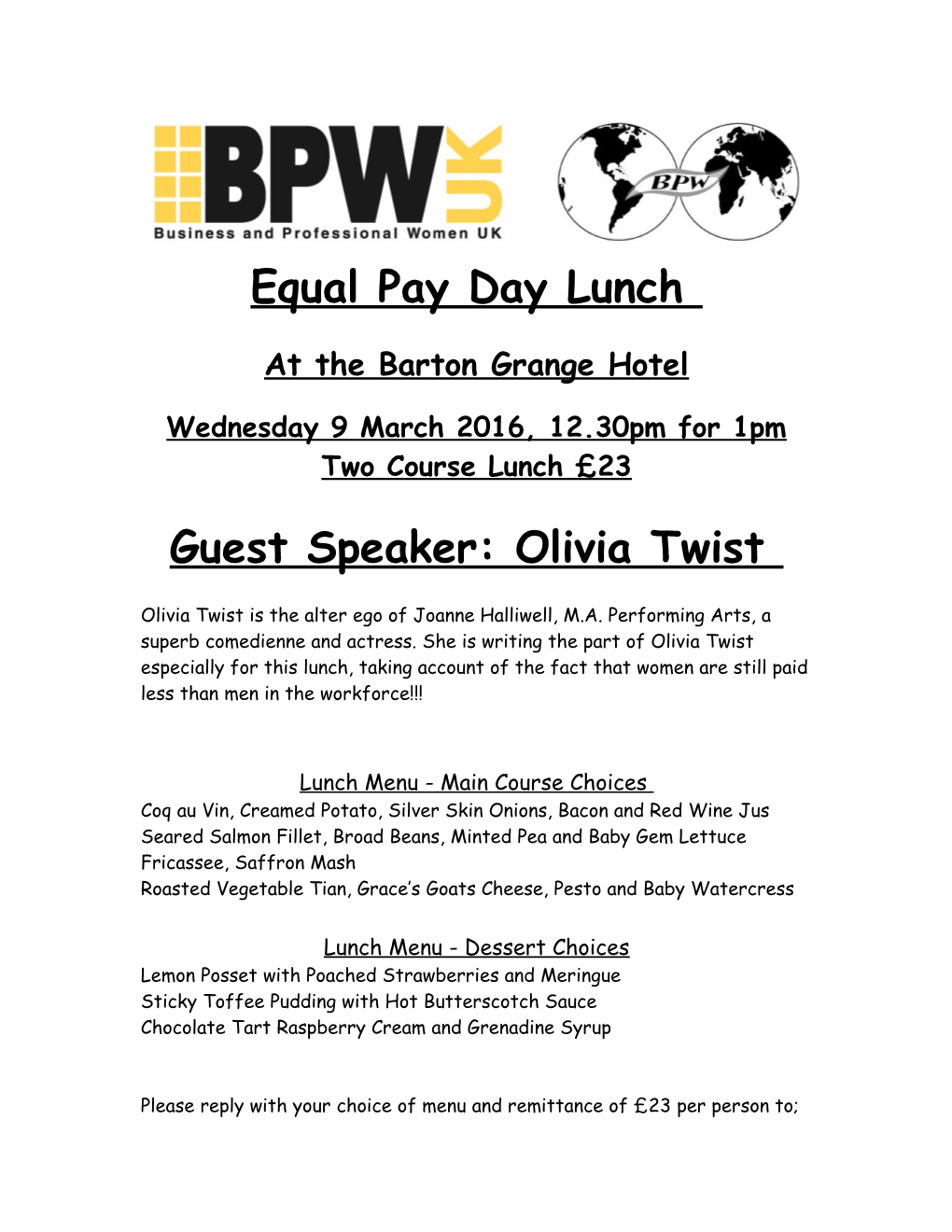 BPW in the North West