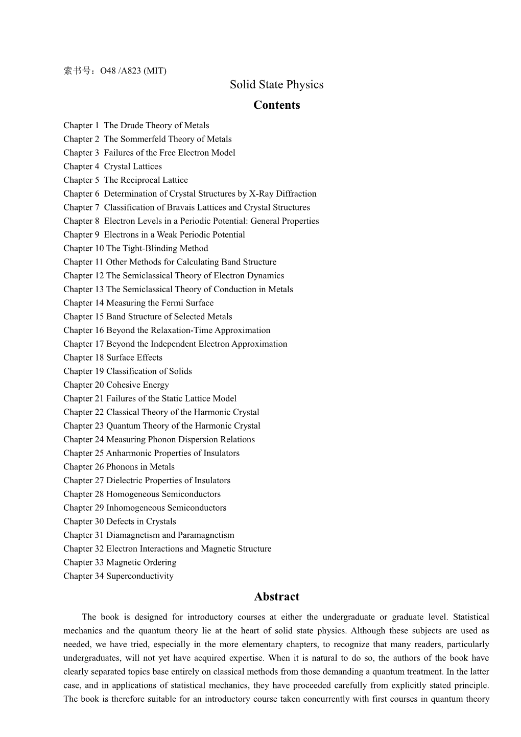 Chapter 1 the Drude Theory of Metals