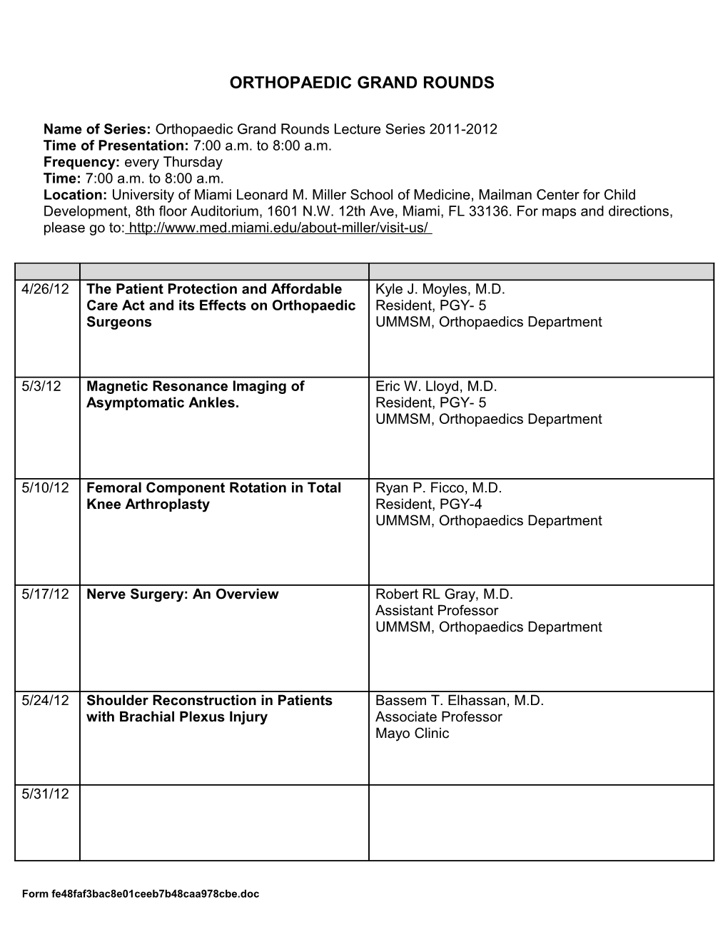 Cme Activity Planning