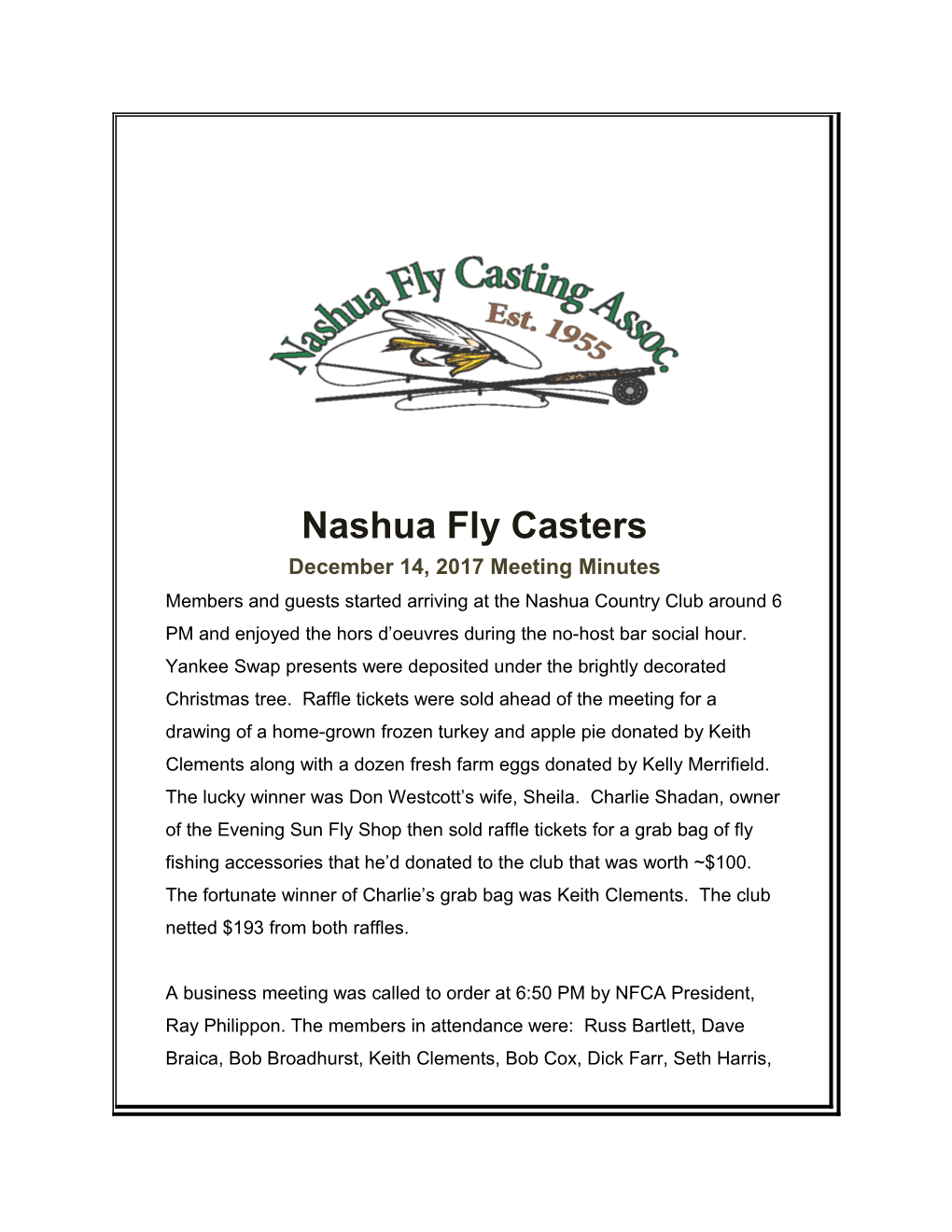 Nashua Fly Casters