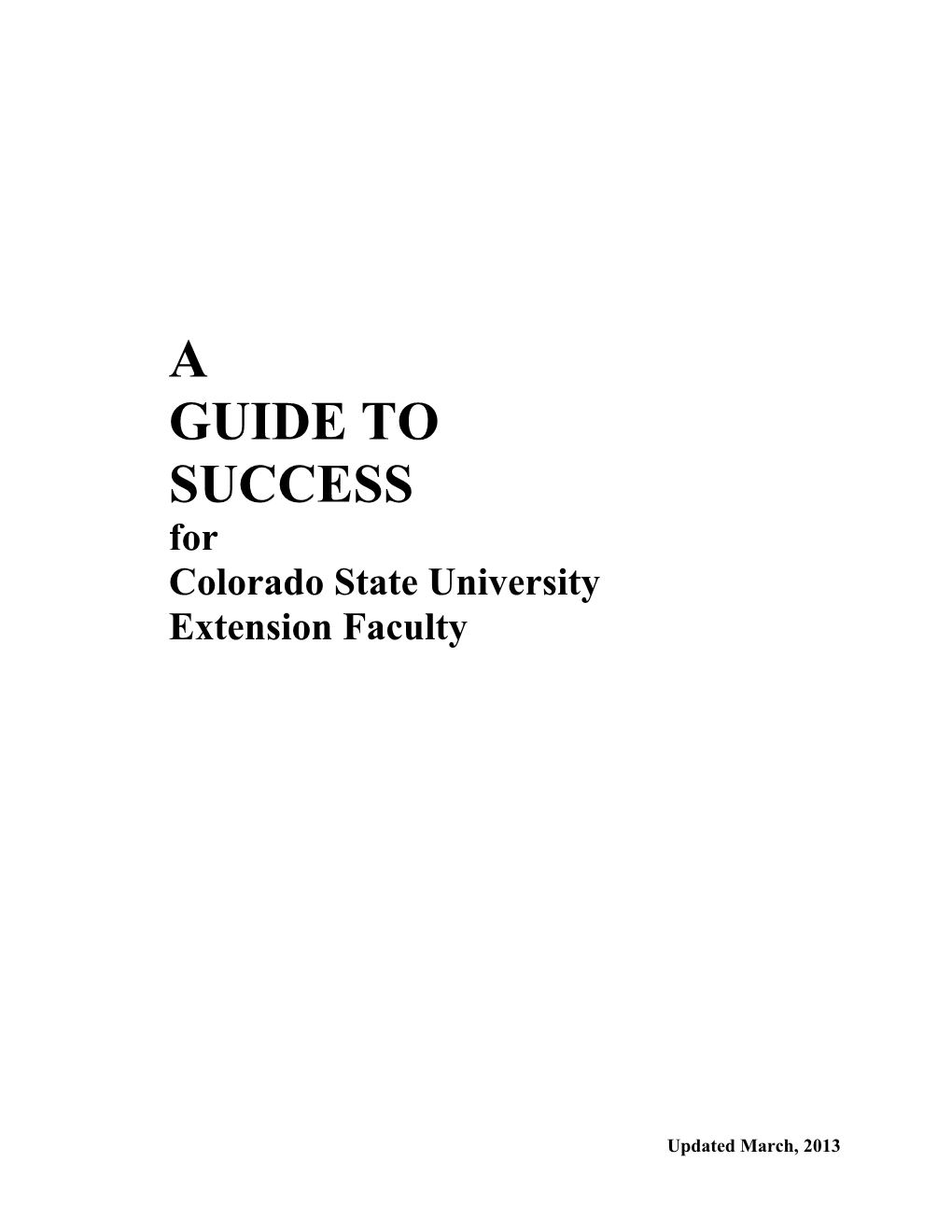Colorado State University s1