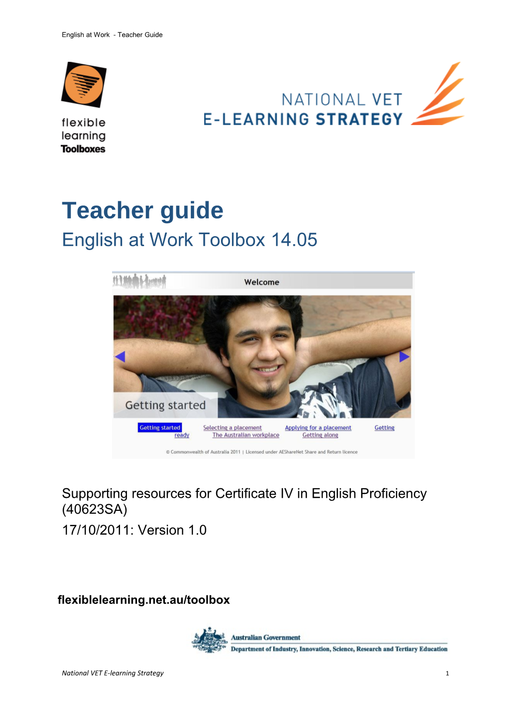 English at Work - Teacher Guide