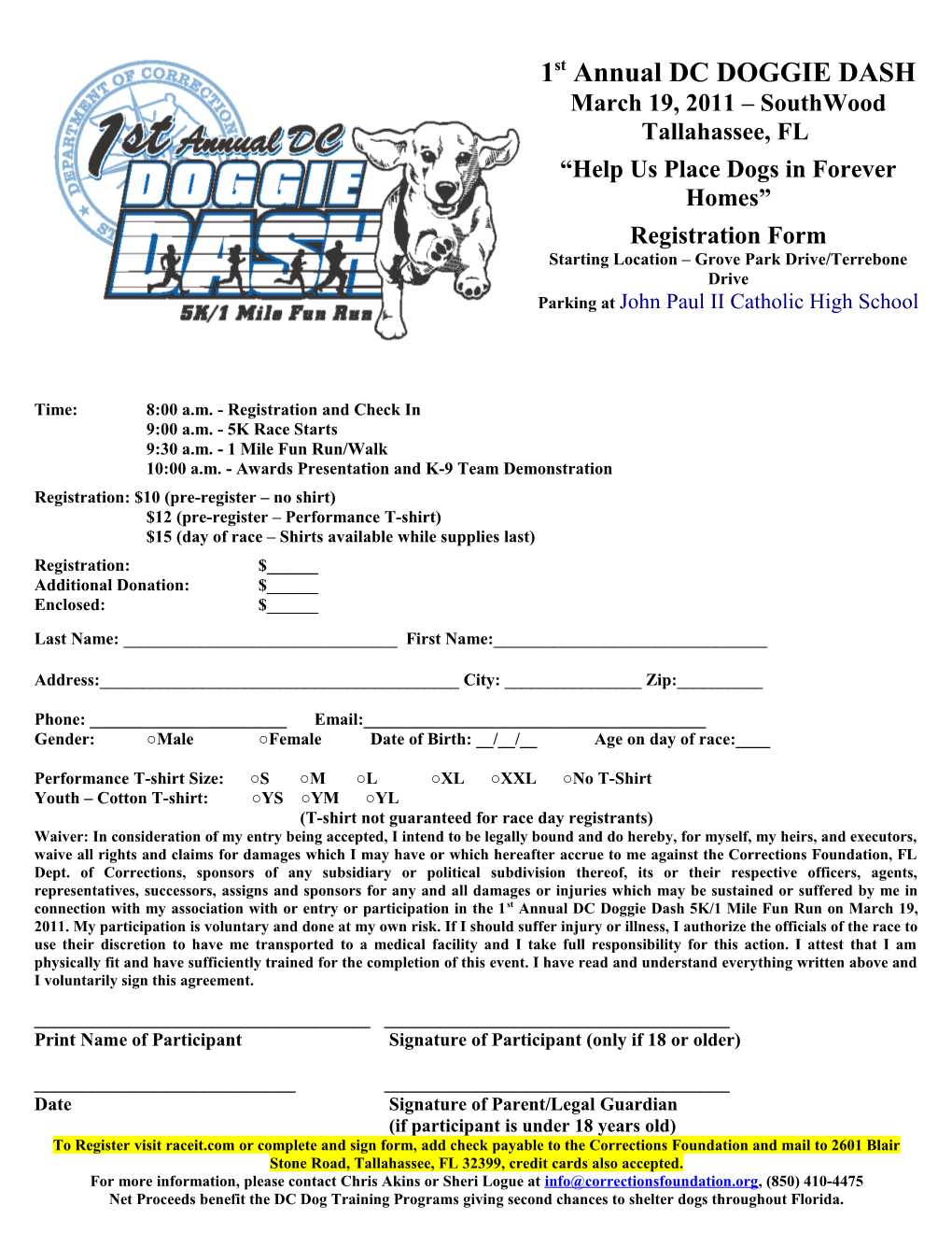 1St Annual DC DOGGIE DASH