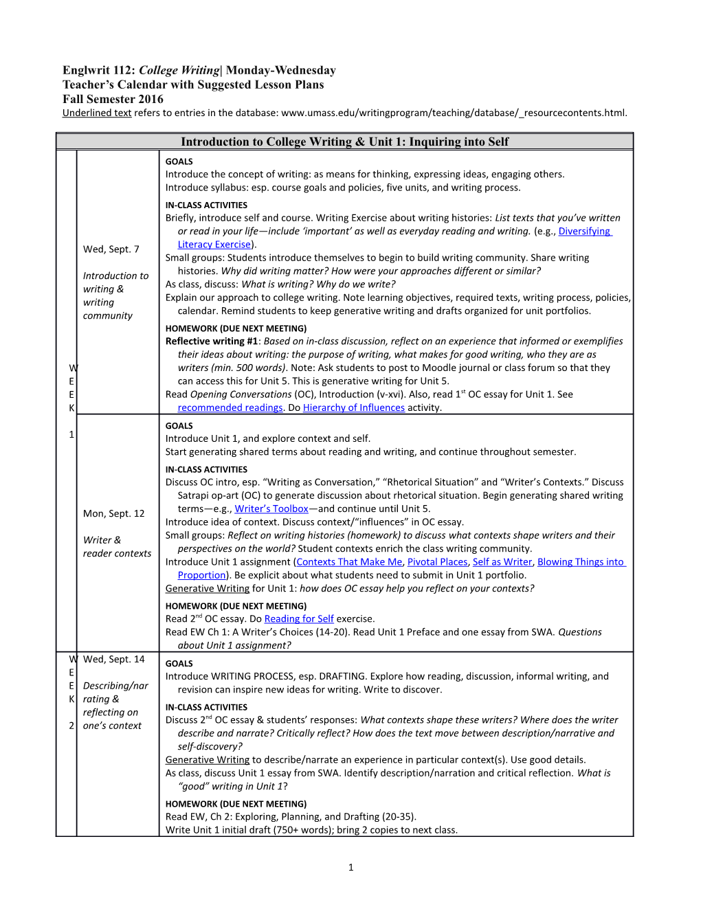 Teacher S Calendar with Suggested Lesson Plans