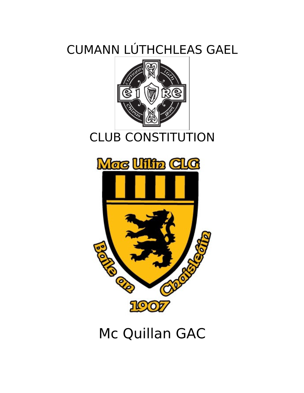 Cumann Lúthchleas Gael