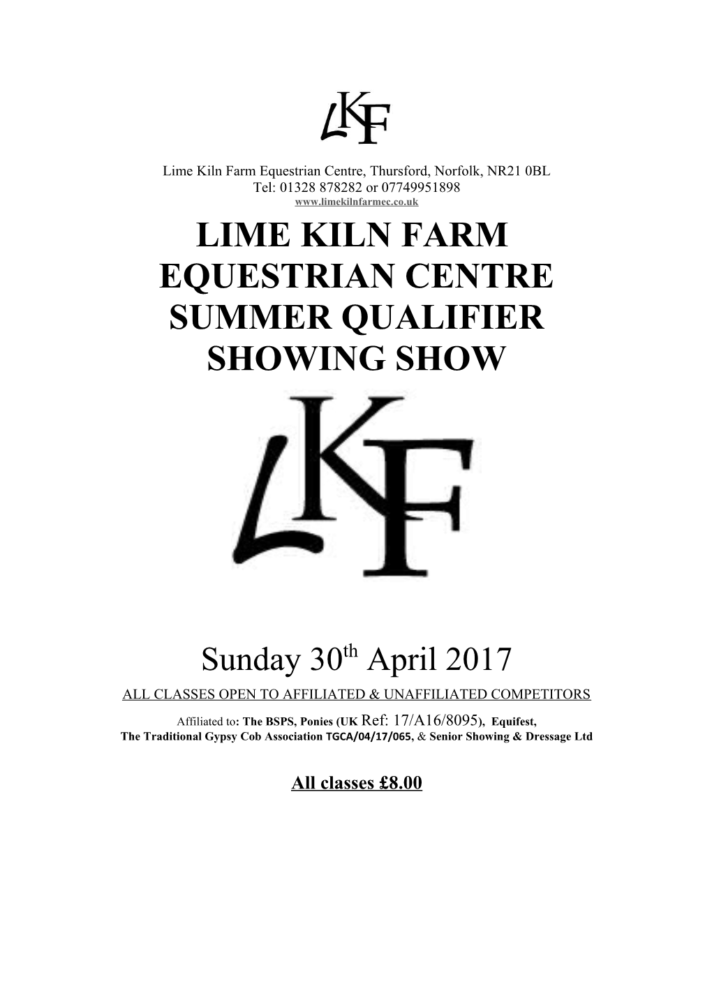 Lime Kiln Farm Equestrian Centre, Thursford, Norfolk, NR21 0BL