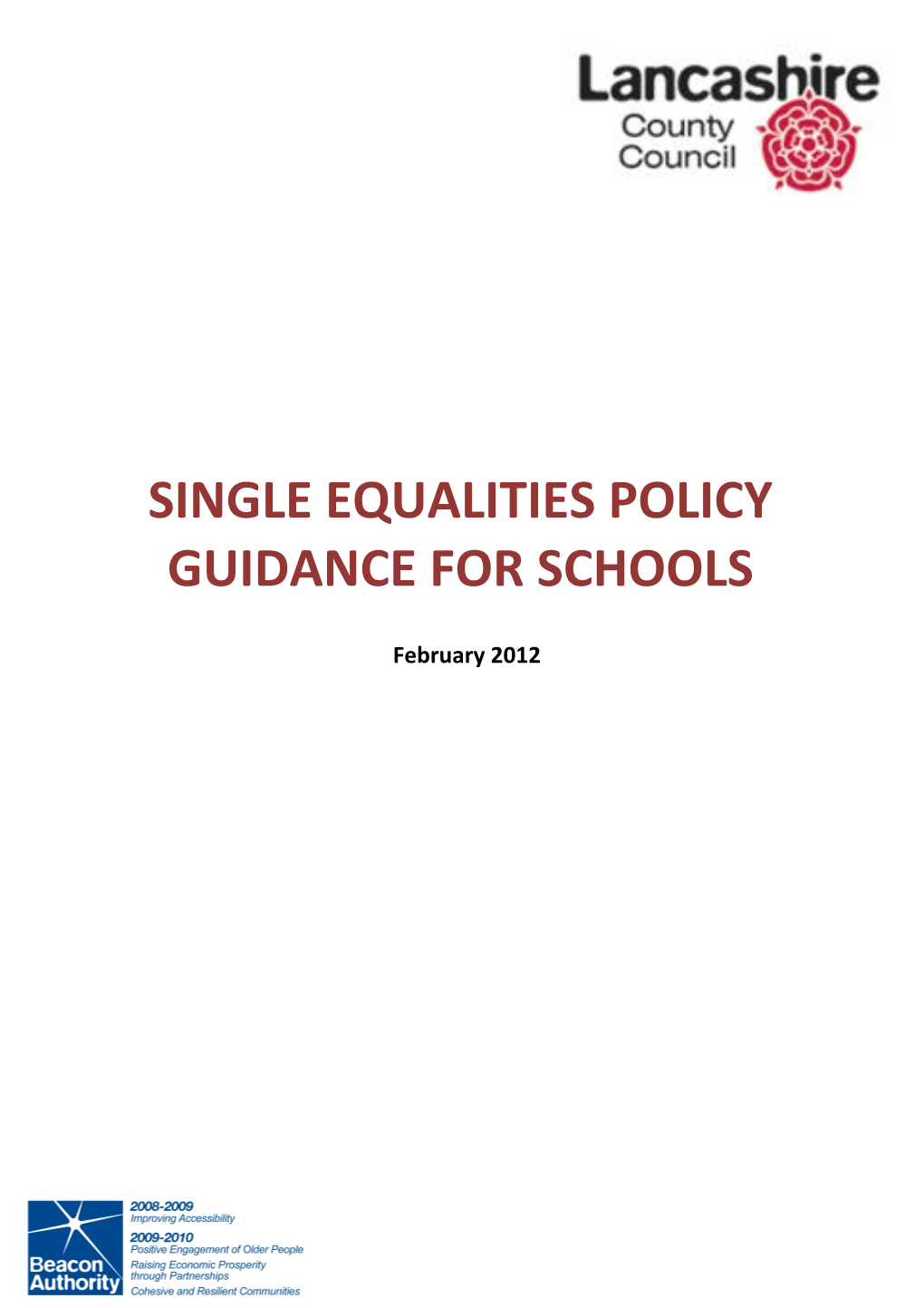 Single Equalities Policy