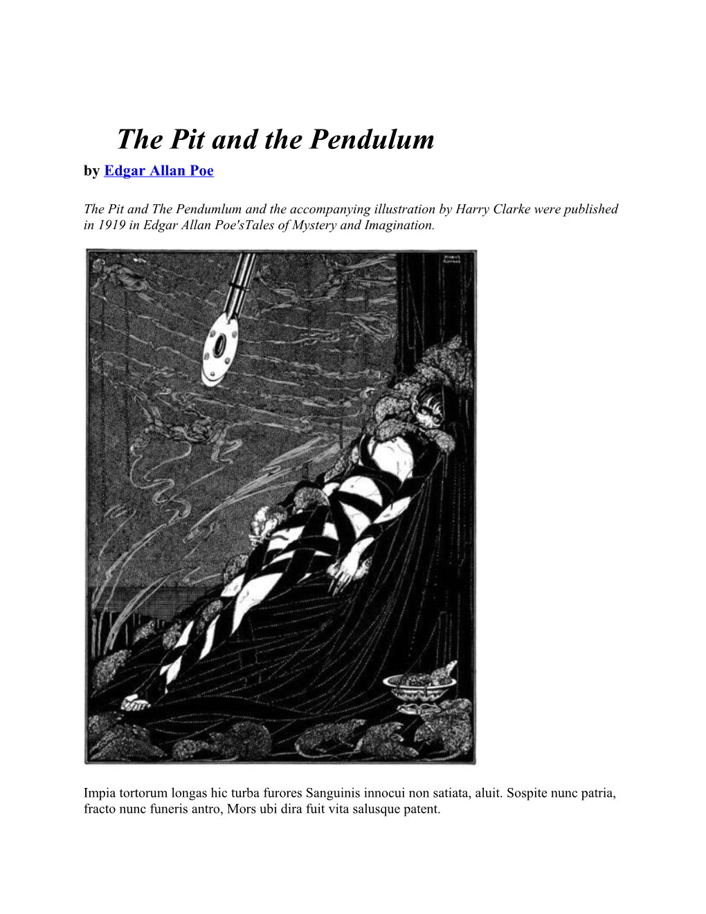 The Pit and the Pendulum s2