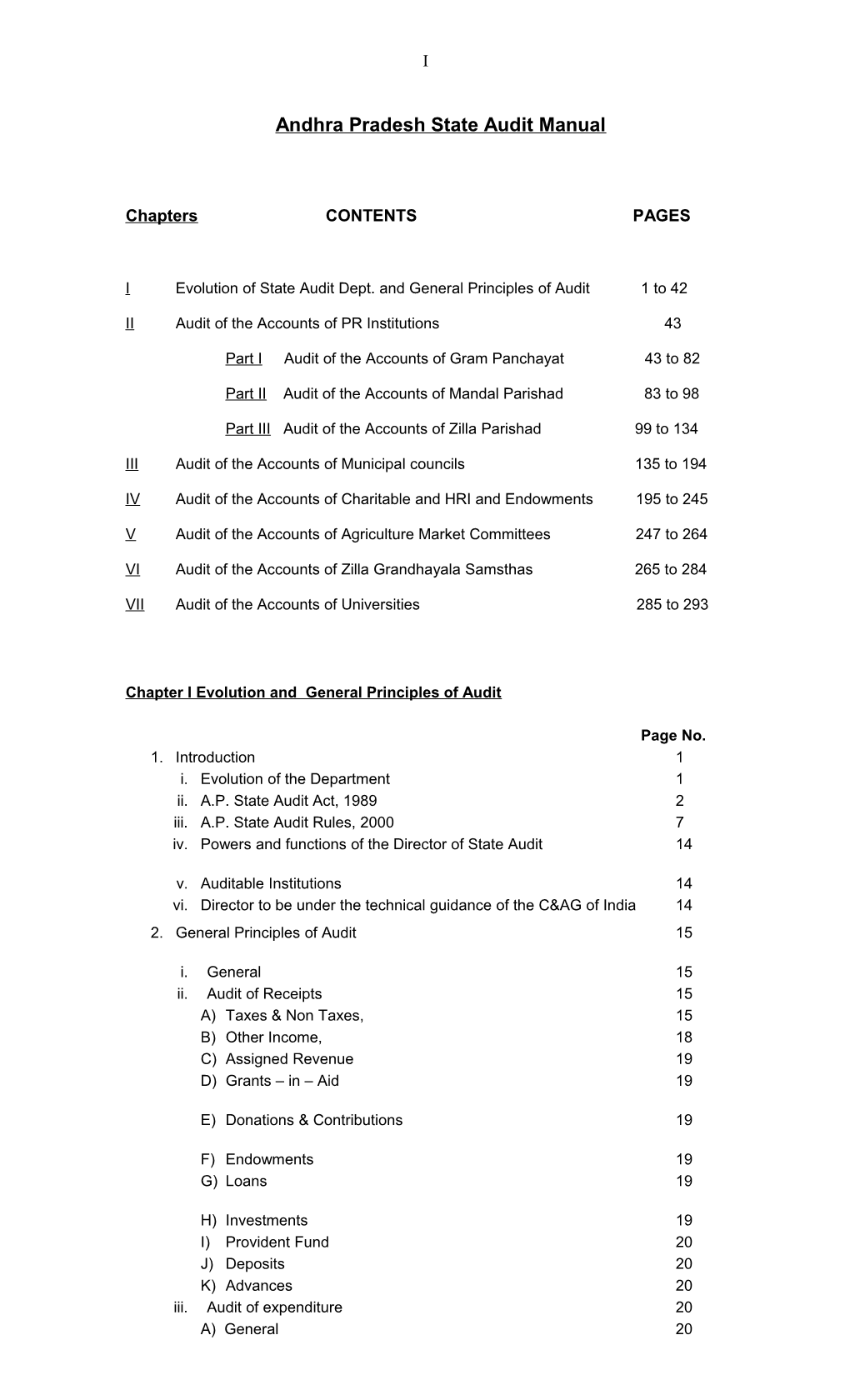 Andhra Pradesh State Audit Manual