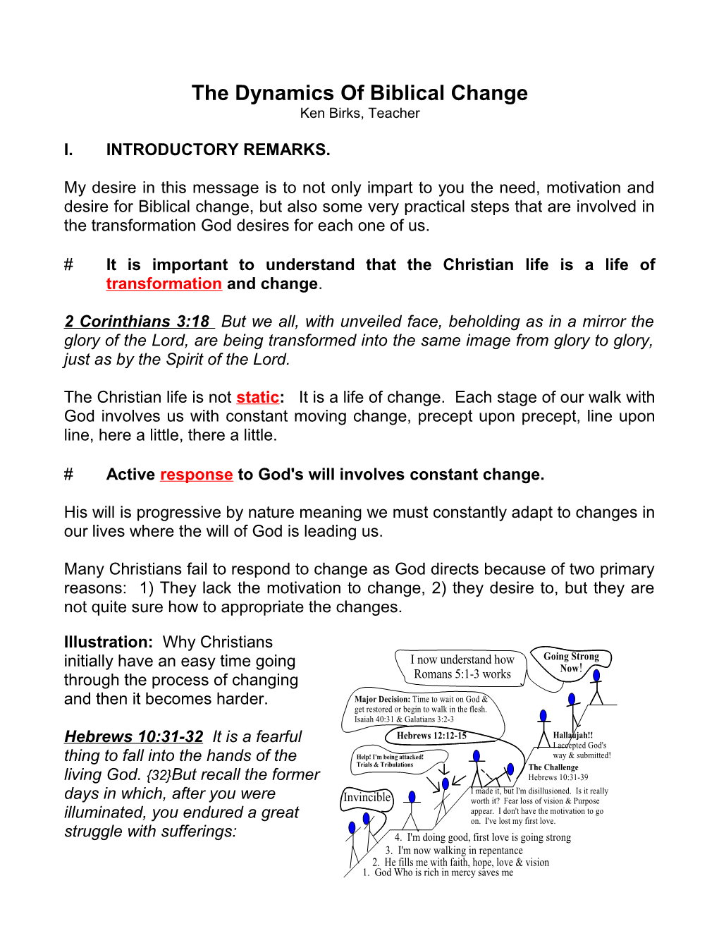 The Dynamics Of Biblical Change