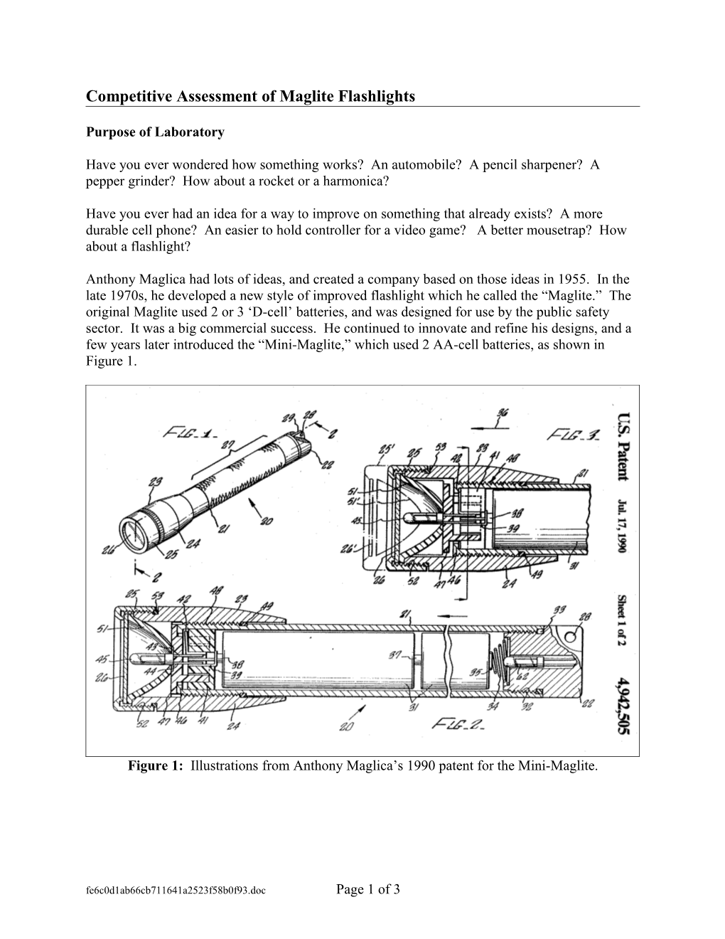 Reverse Engineering Of Mag Flashlight