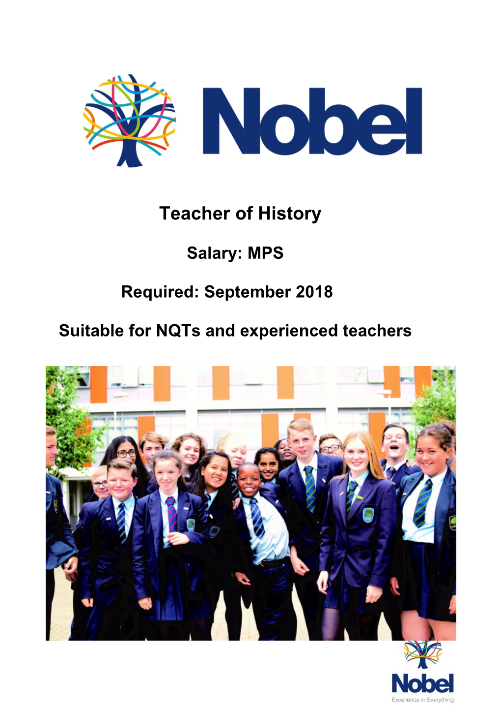 Suitable for Nqts and Experienced Teachers