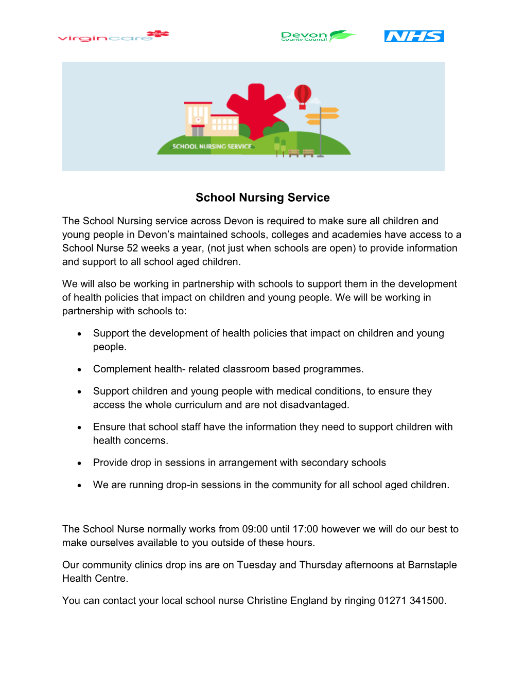 School Nursing Service