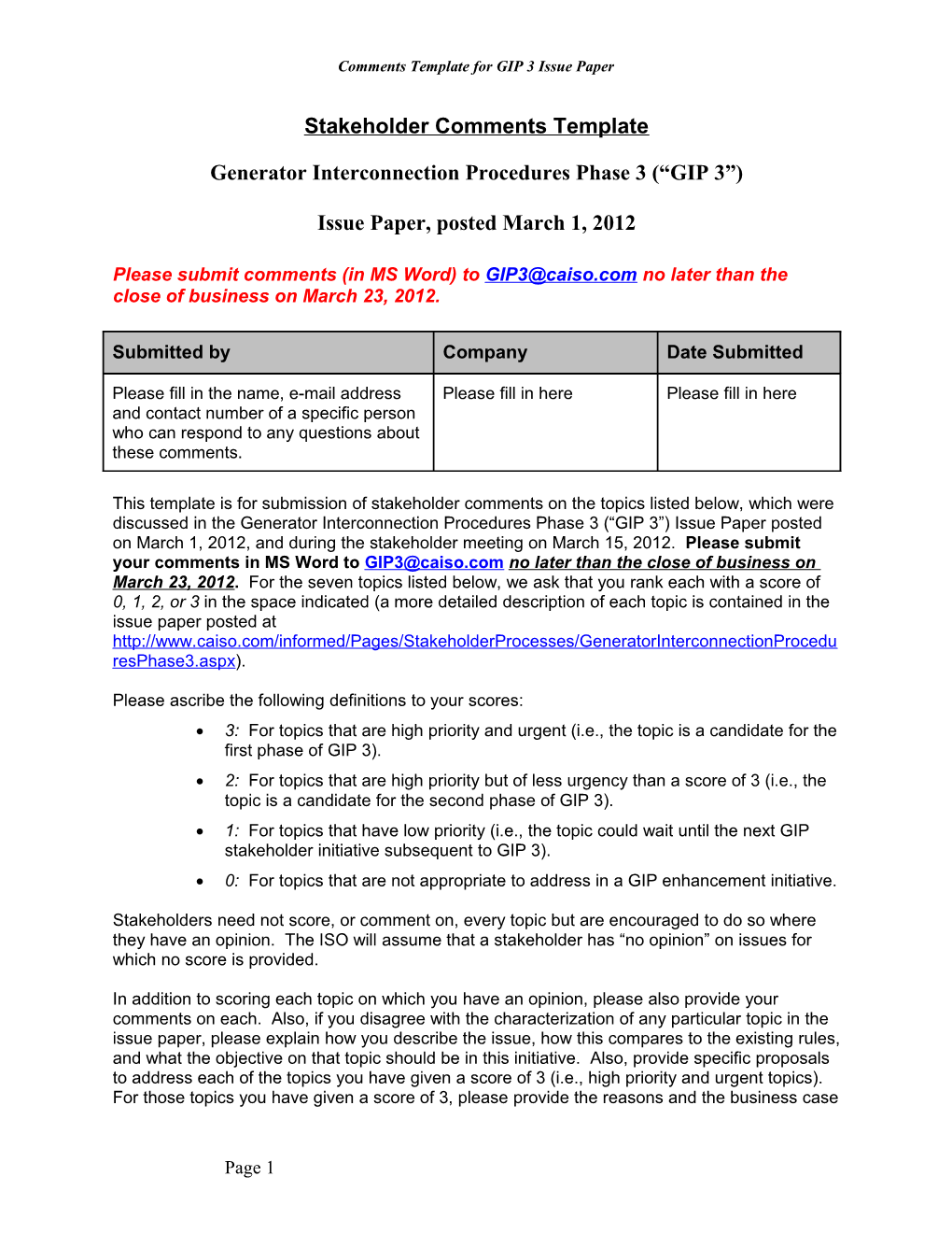 Comments Template for GIP 3 Issue Paper