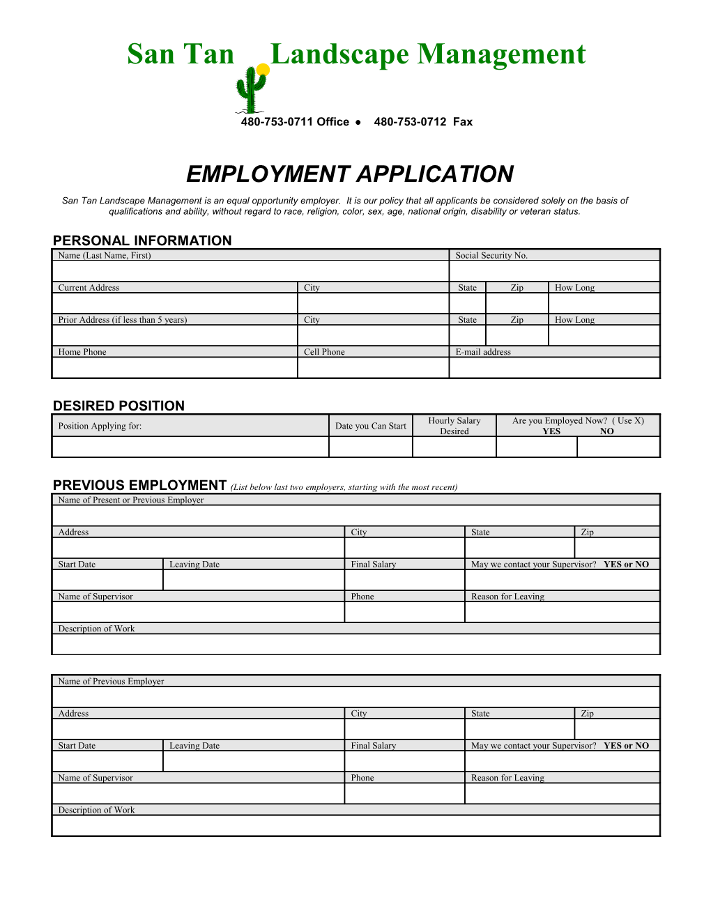 Application for Employment s15