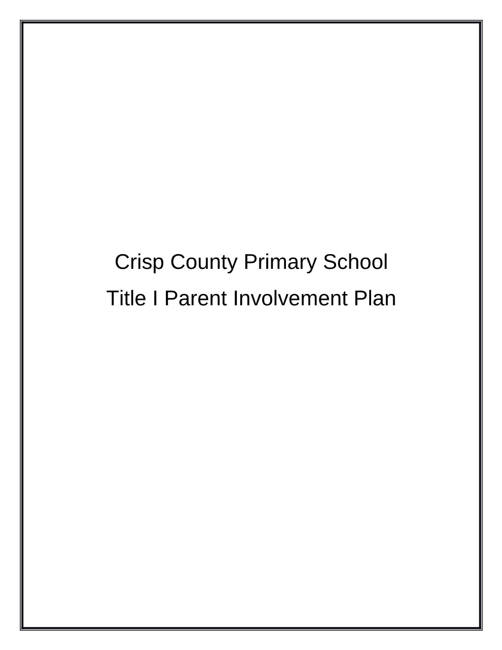 Crisp County Primary School